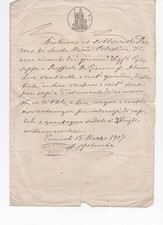 Documento Storico 1907 -