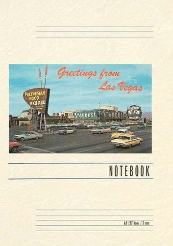 Vintage lined notebook - vintage,