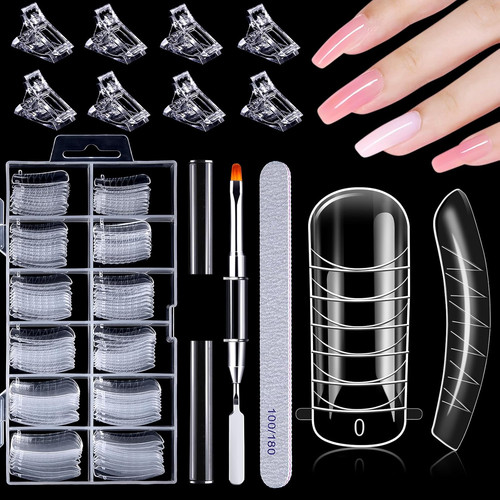 120 pezzi unghie finte nail - unghie,
