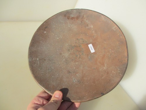 Victorian copper scale pan - scale,