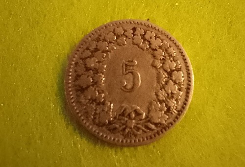 Moneta anno 1908 5 - moneta,