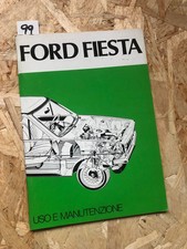 FORD FIESTA - MANUALE USO E