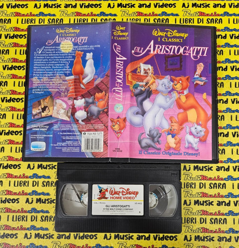 Vhs film gli aristogatti - film*, 1994