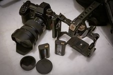 Lumix S1 con 24-105 f4, gabbia