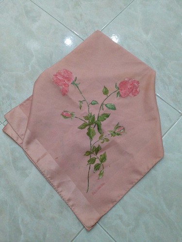 Foulard seta dipinto mano - dipinto, a