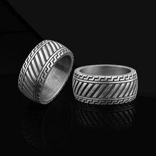 Anello Minimalista Biker Band