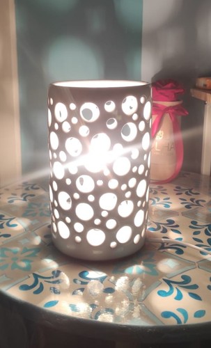 Lampada arredo ceramica - in,