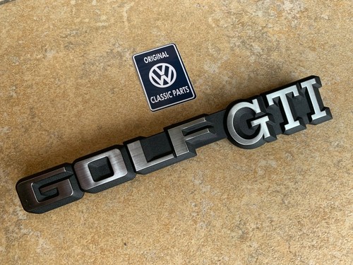 Distintivo posteriore mk1 golf - distintivo,