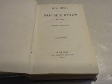DELLA LINGUA DELLO STILE