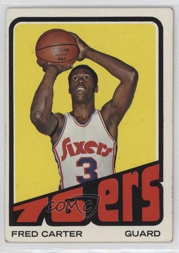 1972 topps fred carter 29 - carter, #29