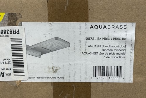 Aquabrass 2872 montaggio - 2872, a