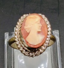 Art. 173 Anello Cameo NOS Handmade Anni 60/70 Donna
