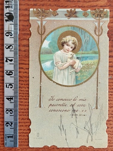 Santino holy card - santino,