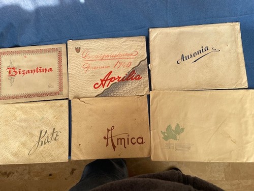 Lotto porta buste vintage - lotto,