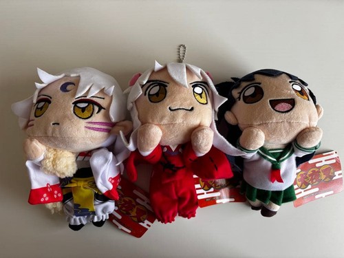 Set peluche inuyasha nesoberi - set,