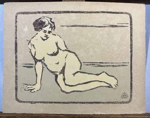 Donna distesa modello arte - donna,