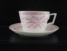 ANTICA TAZZA TE' ALFRED B PEARCE RETAILER LONDON PORCELLANA INGLESE AESTHETIC 