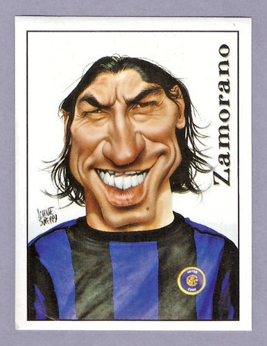 Zamorano inter figurine - zamorano,