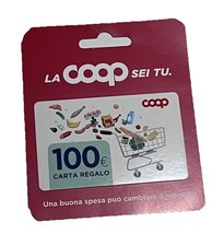 CARTA REGALO BUONO SPESA COOP