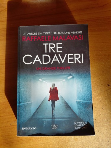 Libro thriller tre cadaveri - libro,