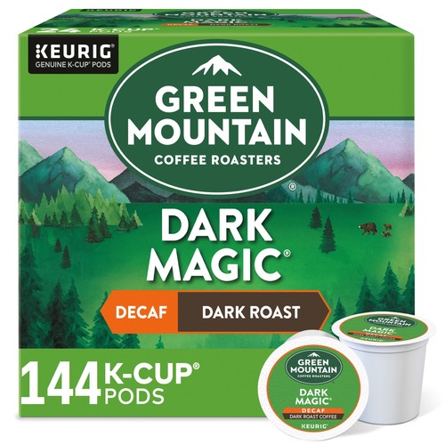 Green mountain coffee dark - green,