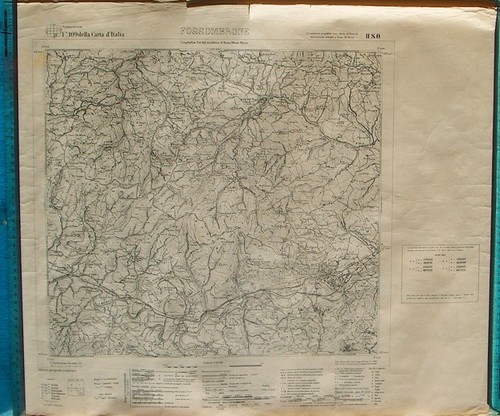 Fossombrone cartina ist - cartina,