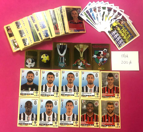 Panini lotto 200 figurine - lotto,