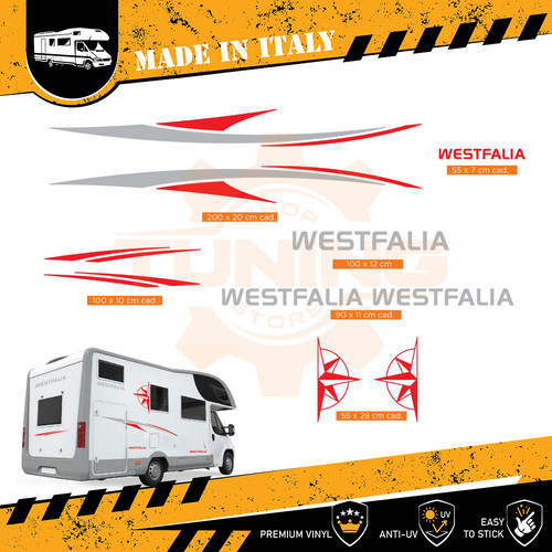 Decalcomania adesivi camper - adesivi,