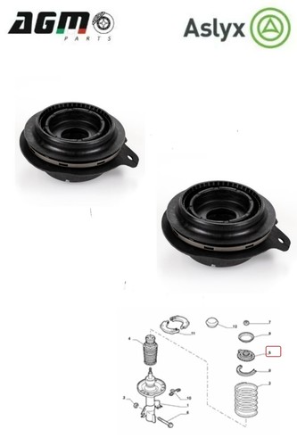Coppia supporti ammortizzatore - supporti,