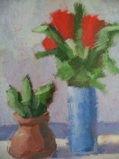 Quadro pastello natura morta