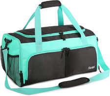 Borsone Palestra Donna Uomo, Borsa Palestra Con Scomparto Scarpe E Tasca Bagnato