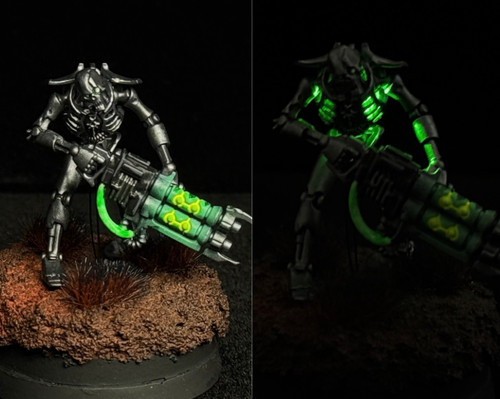 Necron warrior con - necron, led