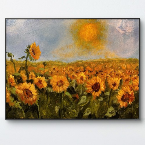 Girasoli originale art 12x16