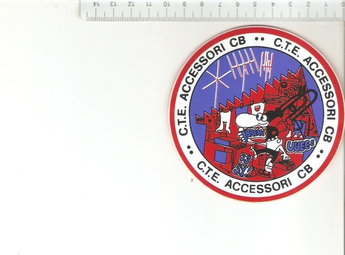 Adesivo anni c t e - adesivo, '70/'80