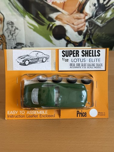 Kit slot car super shells - car, anni