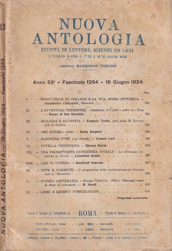 Nuova antologia anno 59 - nuova, antologia,