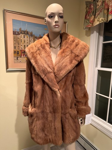 Giacca cappotto vera pelliccia