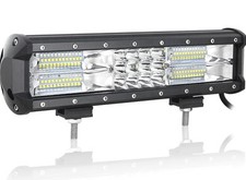 barra Led 12-24V, 180W, 30cmx6x7 Cm ideale Per Jeep Mezzi Agricoli Fuoristrada