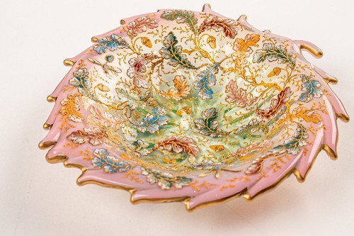 Antico piatto moser circa 1880 - antico,