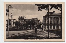 CHIAVARI - Piazza di N. S. dell'Orto - Animazione - Viaggiata -  Anno 1928