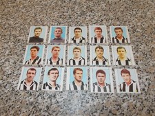 SQUADRA JUVENTUS COMPLETA ALBUM CALCIATORI CALCIO LAMPO 1965 FIGURINE ORIG.NUOVE