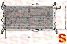 RADIATORE MOTORE OPEL KADETT