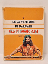 Libro Le Avventure Di Salgari Sandokan 1975 - Edizione Giunti Kabir Bedi