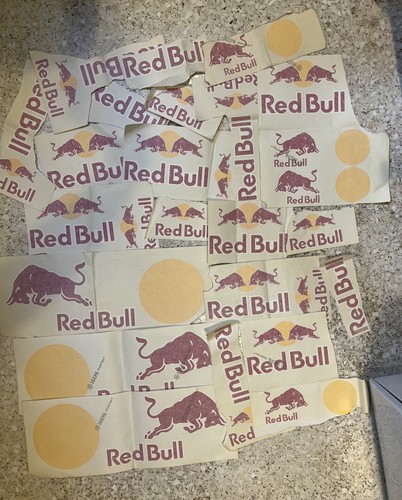 Adesivi red bull athelete solo - bull,