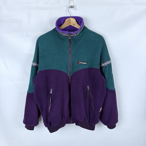 Giacca pile berghaus vintage - giacca,