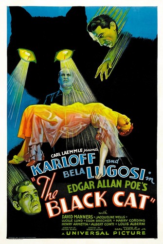 Gatto nero 1934 poster film - il,