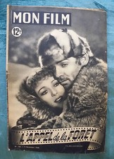 RIVISTA MON FILM N°168 1949 CLARK GABLE, LORETTA YOUNG-L'APPEL DE LA FORET  8/16