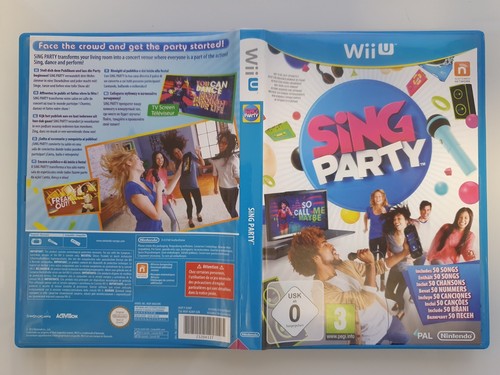 Wii wiiu sing party - wii-,