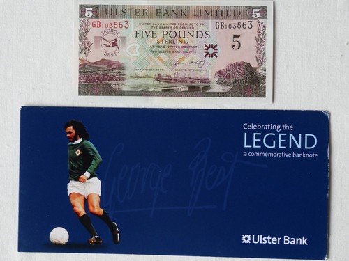 Banconota george best fiver - banconota,