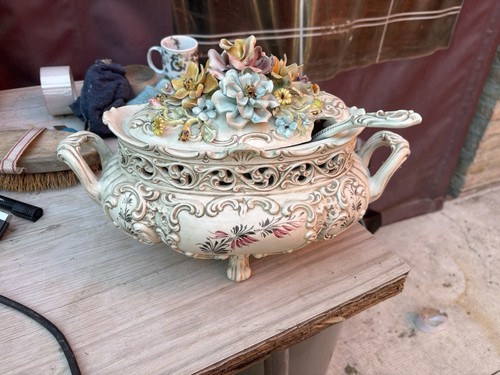 Ceramica artistica zuppiera - ceramica,